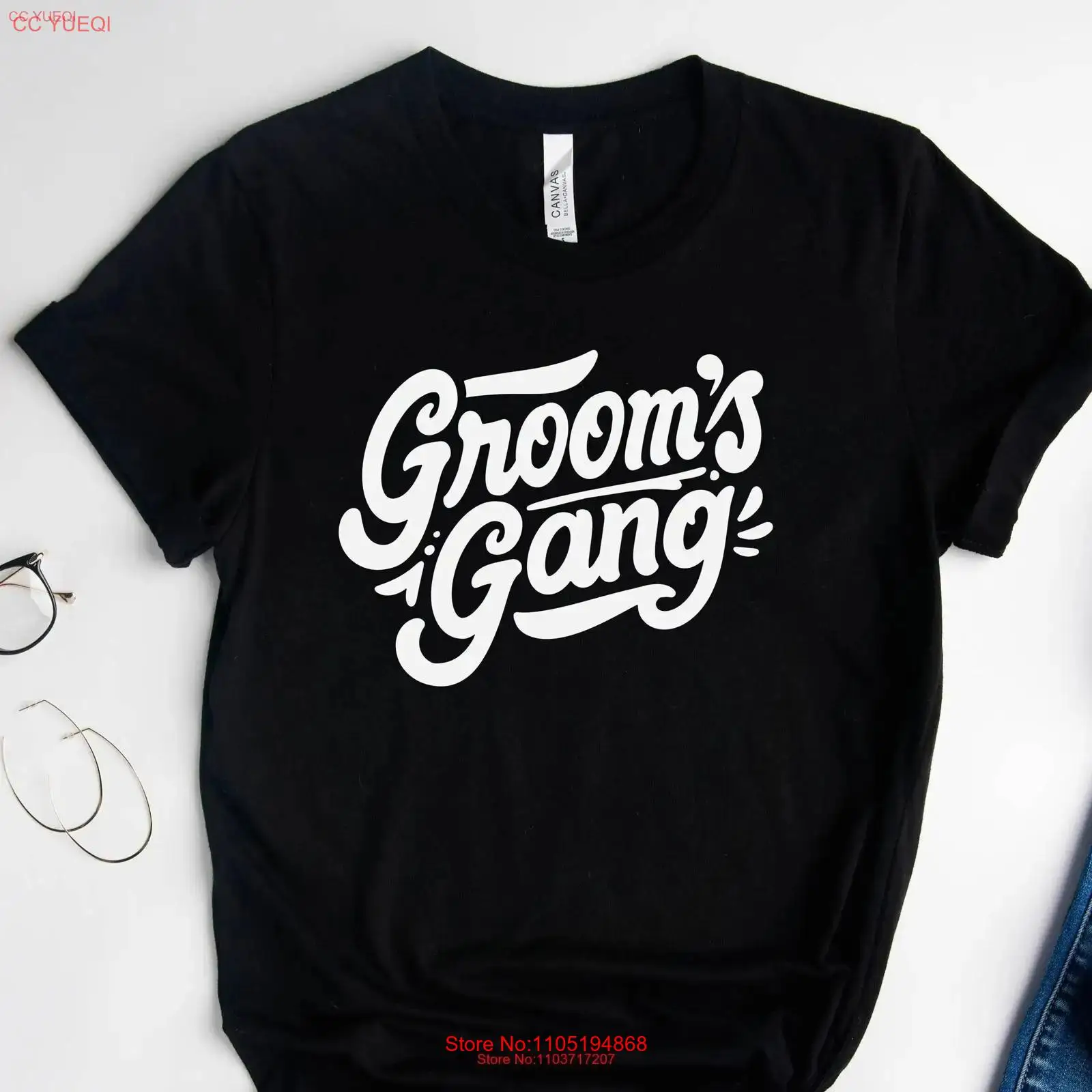 Men'S Groom - Kaos Grooms Gang untuk Pesta Lajang,