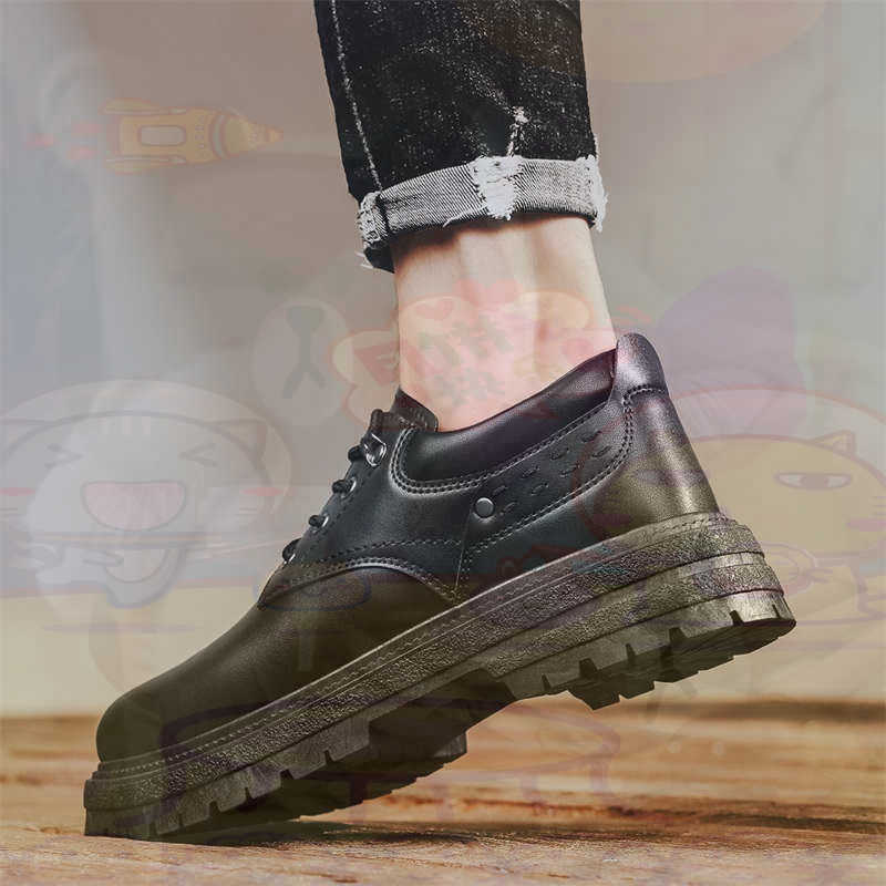 Young Men'S Grooming Kit - Sepatu Pria Tenis Pelatih Fashion Kulit