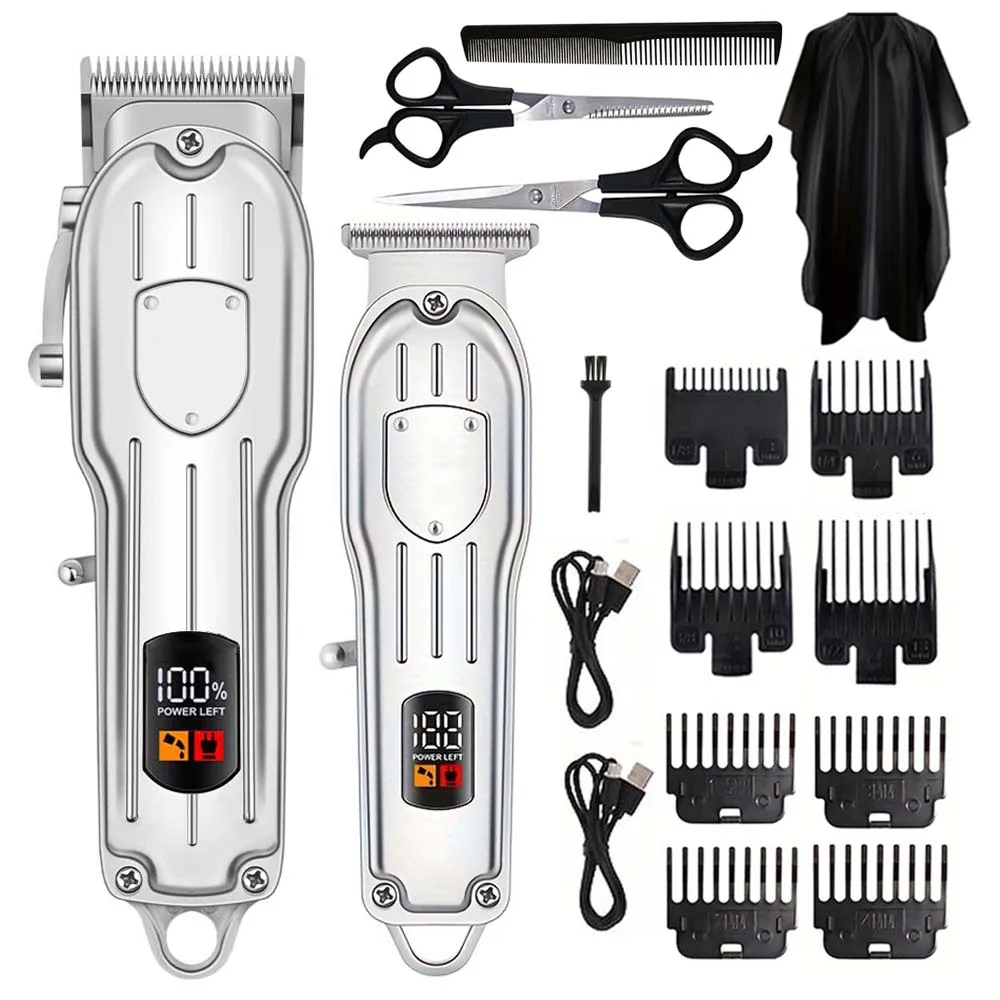 Men'S Grooming Kits - Alat Cukur Rambut Elektrik Layar Digital