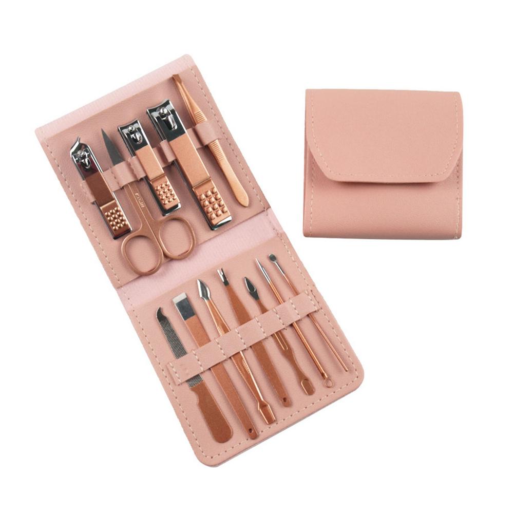 Mens Grooming Kit Case - Set Manikur Mini Travel Alat Perawatan