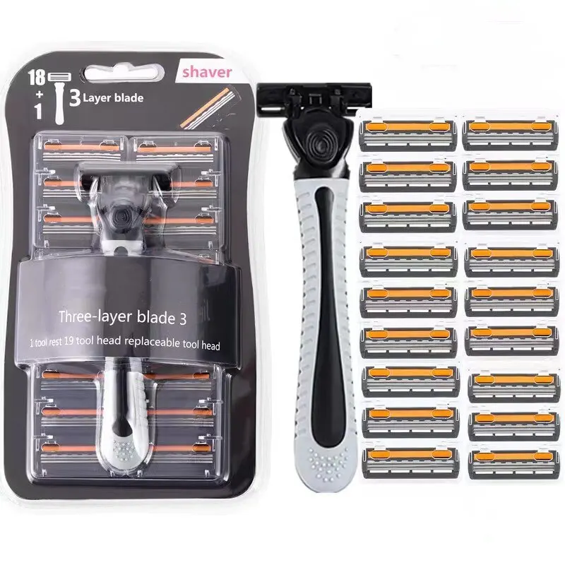 Alat cukur pria, pencukur tiga - Straight Razor Safety ulasan dan harga