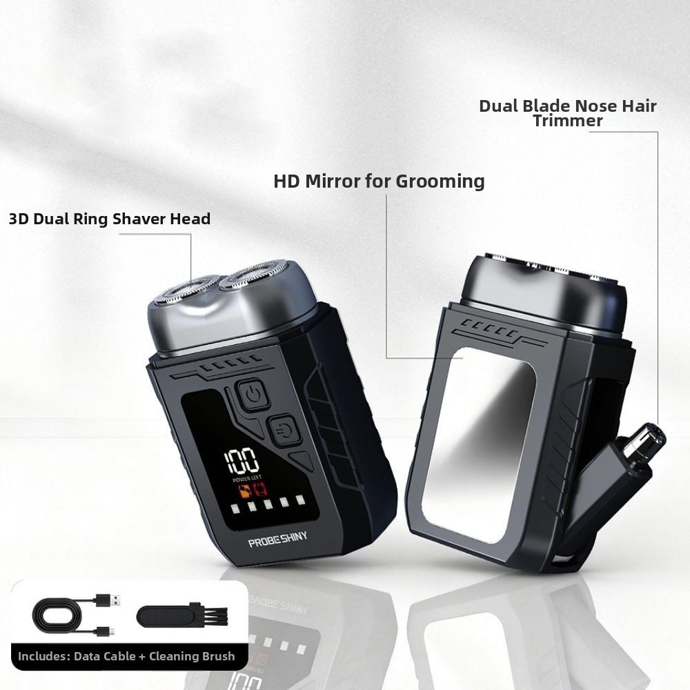 Pemangkas Rambut Mini 2in1 den - Men'S Grooming Mirror ulasan dan harga