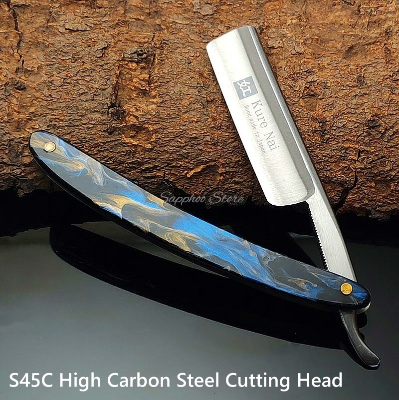 3 Buah/Set S45C Pisau Cukur Lu - Straight Razor Safety ulasan dan harga
