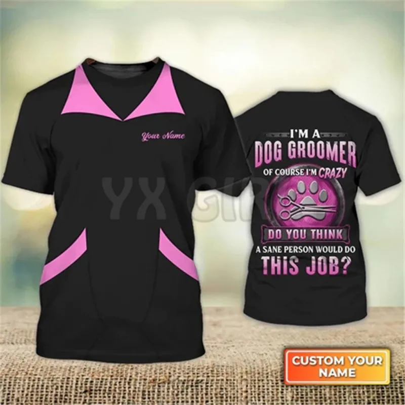 Kaos 3D Summer Dog Groomer Pro - Men'S Groom ulasan dan harga
