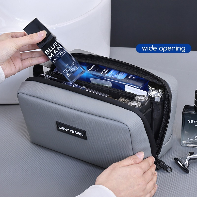 Tas Makeup Tahan Air, Organize - Mens Grooming Kit Case ulasan dan harga