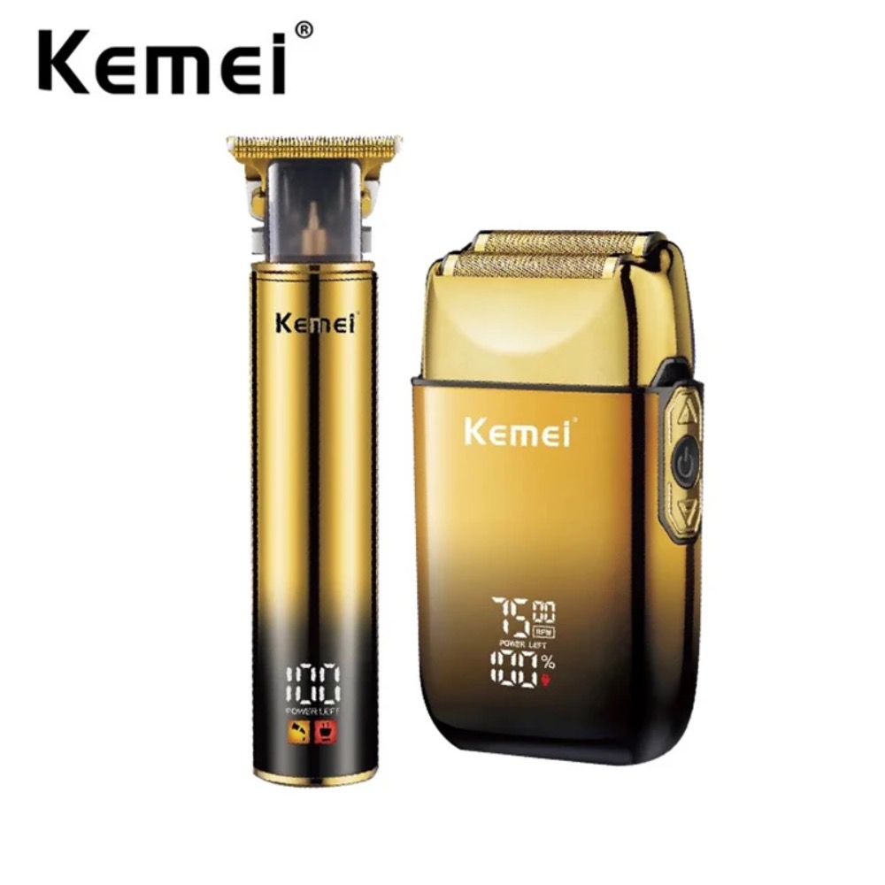 Kemei alat cukur rambut elektr - Men'S Grooming Kits ulasan dan harga