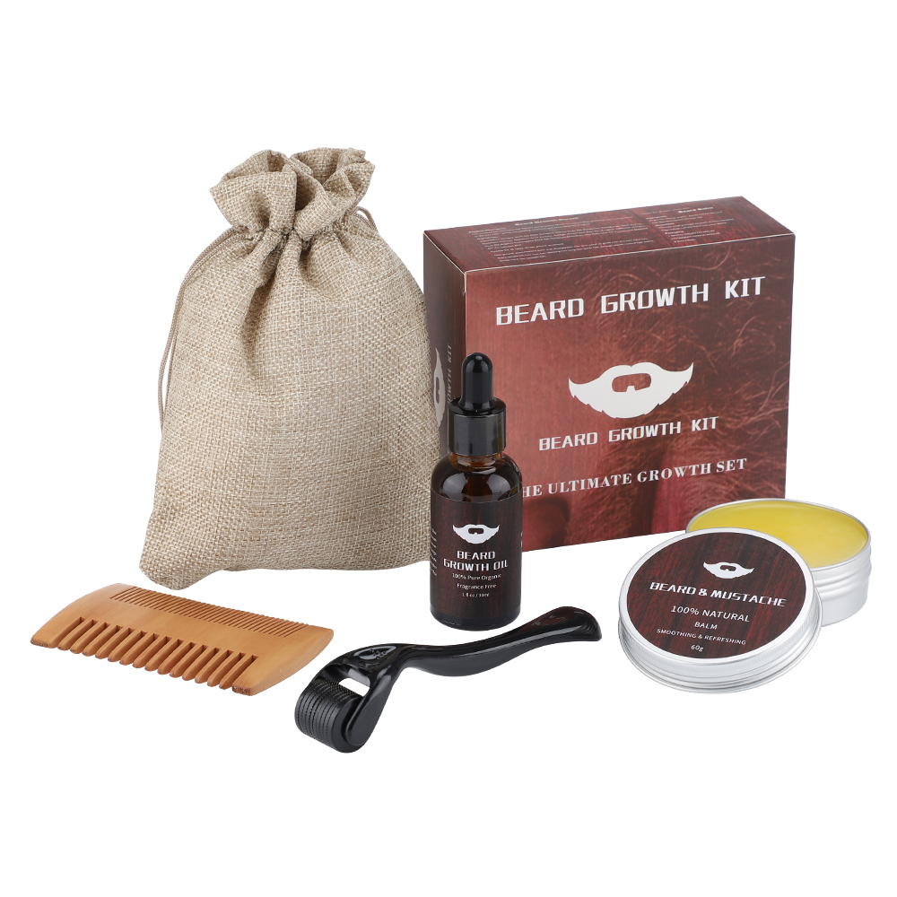 Kit pertumbuhan jenggot untuk  - Men'S Grooming Products Kit ulasan dan harga