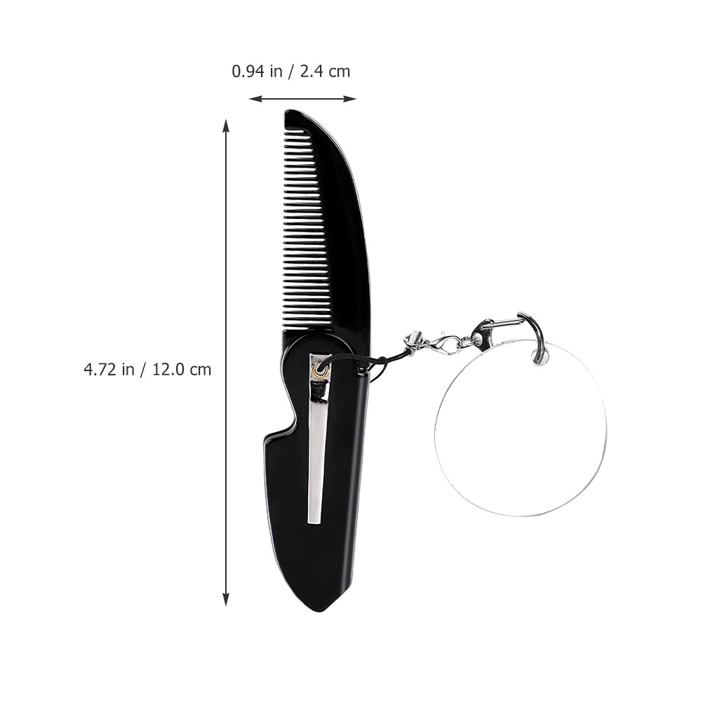 Sisir Groom Portabel yang Dapa - Men'S Grooming Mirror ulasan dan harga