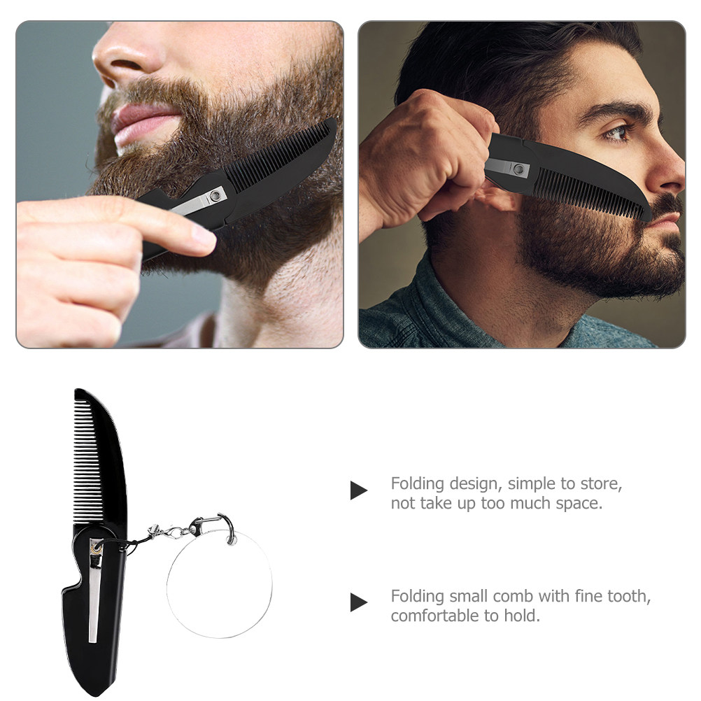 Sisir Groom Portabel yang Dapa - Men'S Grooming Mirror ulasan dan harga