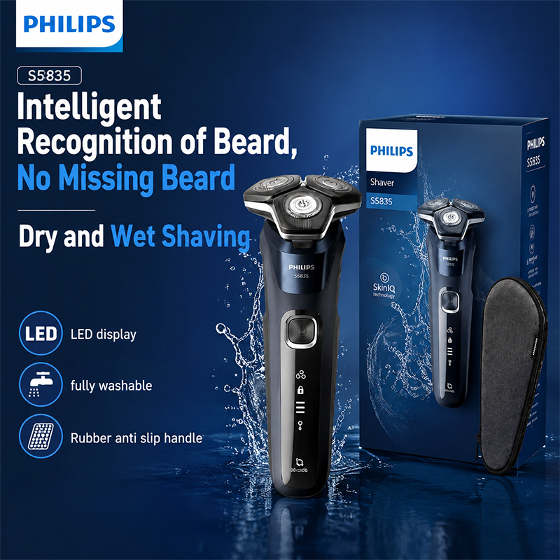 Philips S5835 Alat Cukur Elekt - Mens Grooming Kit Case ulasan dan harga