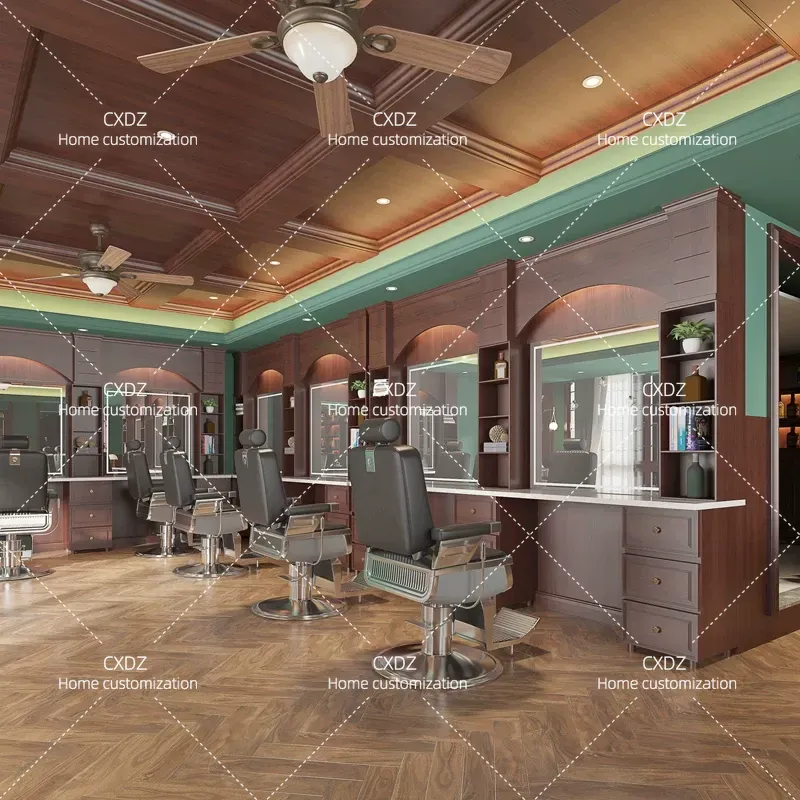 Cermin Salon Pria Gaya Retro M - Men'S Grooming Mirror ulasan dan harga