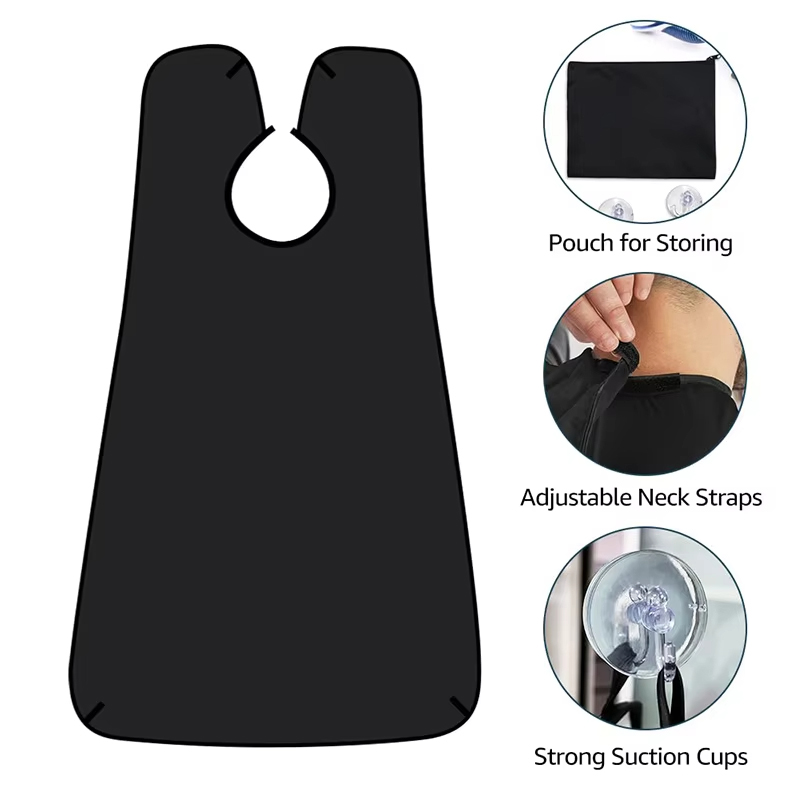 1pcs Apron Cukur Jenggot Pria, - Men'S Grooming Mirror ulasan dan harga