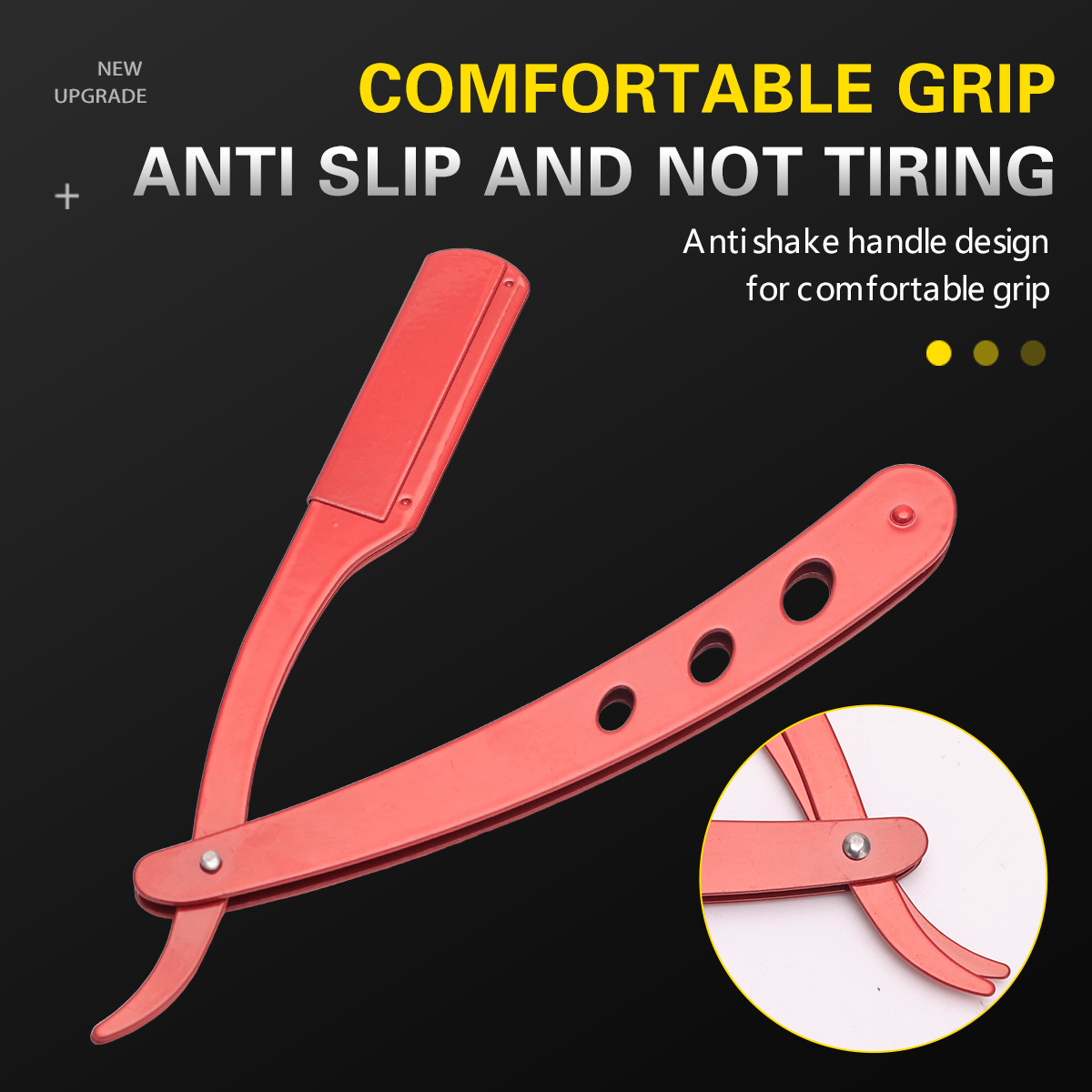Alat cukur Salon, pisau cukur  - Straight Razor Safety ulasan dan harga