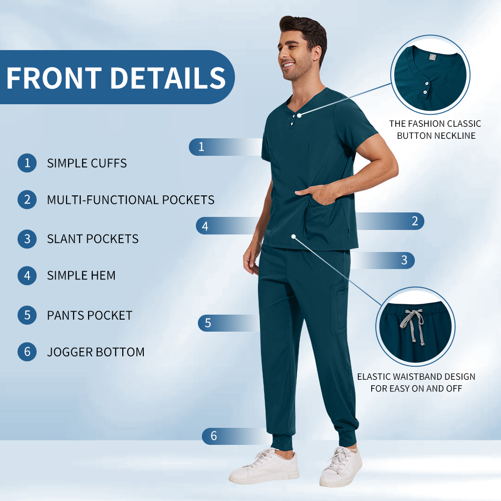 Seragam Kerja Dokter Rumah Sak - Men'S Groom ulasan dan harga